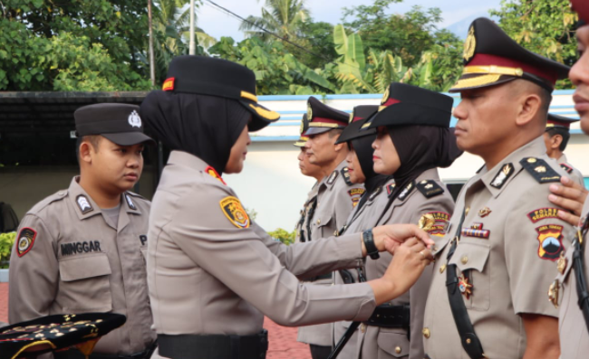 Rotasi Pejabat Polres Semarang, AKP Pri Handayani Jabat Kapolsek Tuntang, Kasat Reskrim Diemban Iptu Bodia