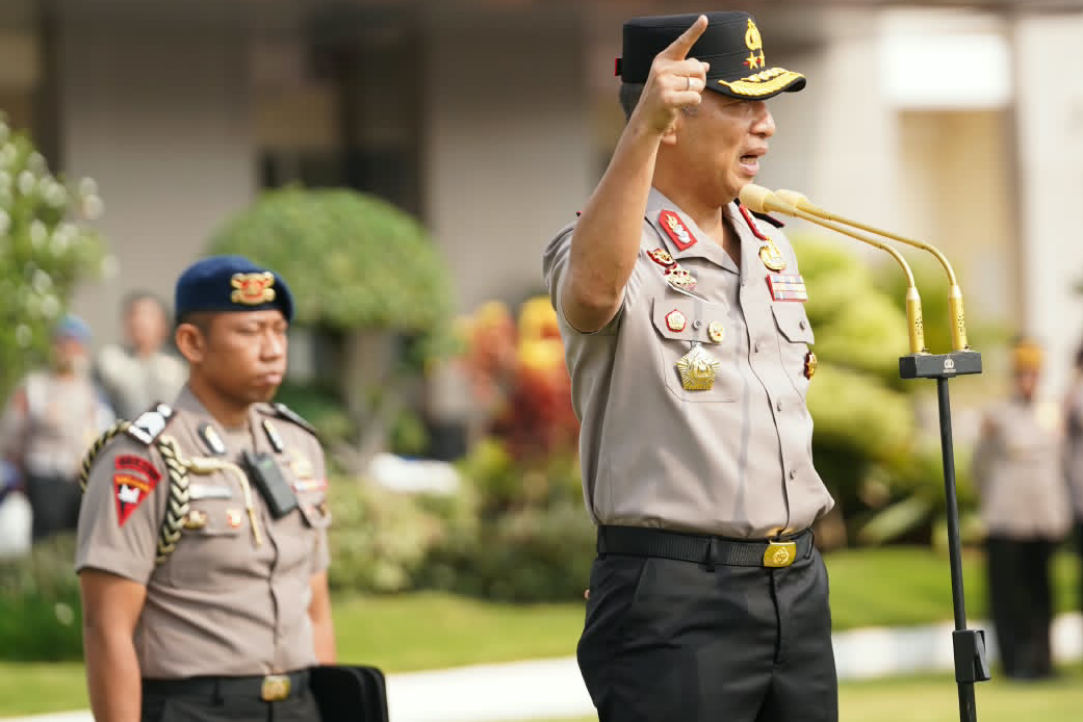 Apel Perdana Kapolda Jateng, Anggota Polri Terlibat Judi dan Narkoba Terancam Dipecat