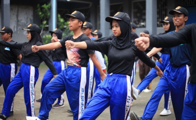 SMK Muhammadiyah 1 Kota Tegal Seleksi 19 Calon Paskibra