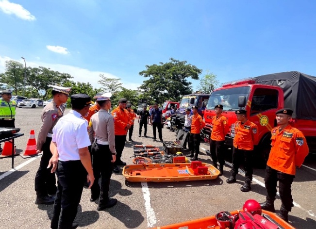 Apel Satgas Quick Response Natal dan Tahun Baru Polres Tegal 