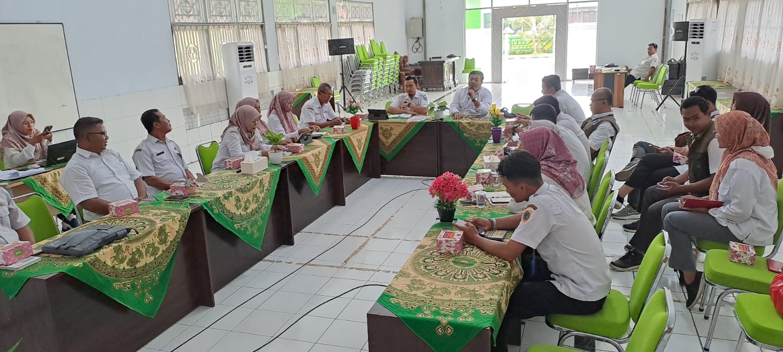 Dinas Perkim  Kabupaten Tegal Terima Kunjungan Dinas Perwaskim Kabupaten Brebes 