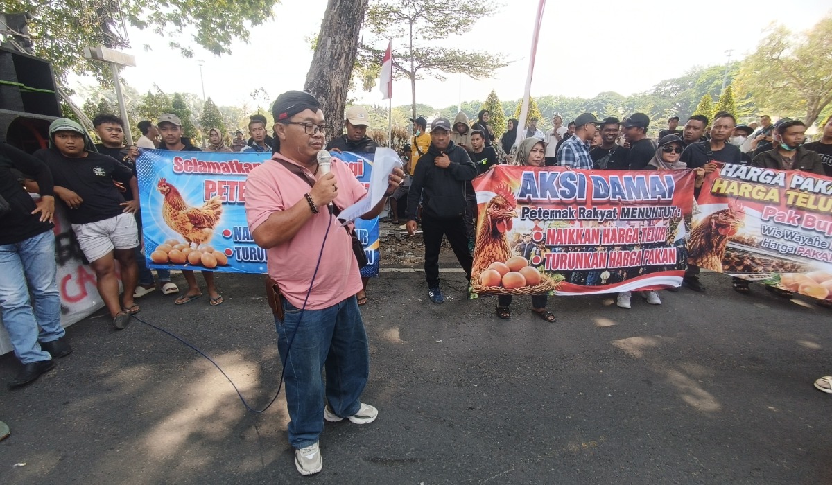 Gelar Aksi Damai, Aliansi Peternak Telur Grobogan: Program MBG tak Berdampak bagi Peternak Lokal