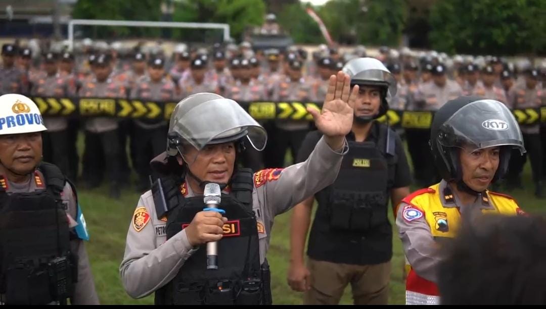 Hadapi Agenda Nasional, Polres Sragen Gelar Latihan Manajemen Taktis