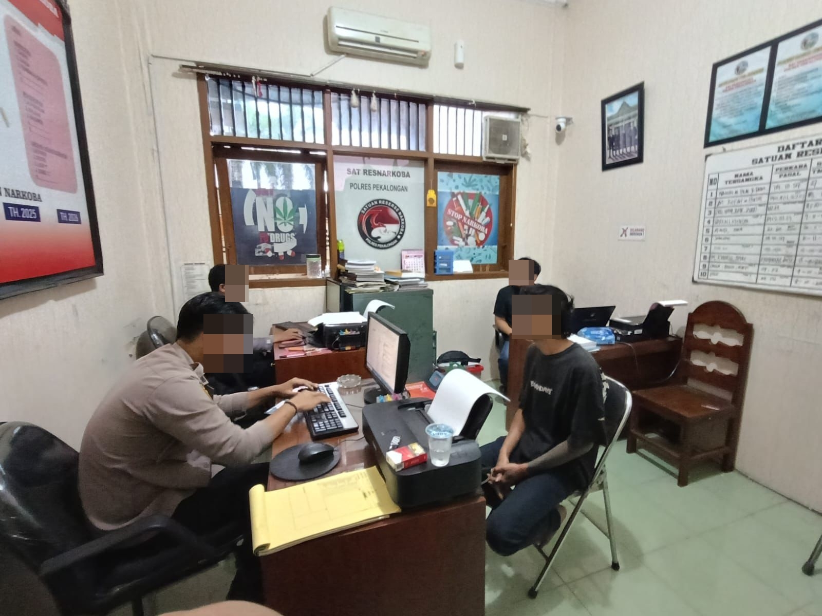 Seorang Buruh Asal Batang Edarkan Sabu Ditangkap Polisi