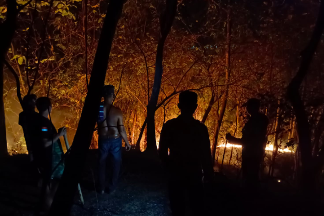 Kebakaran Lahan Ilalang di Wonosegoro Boyolali Sempat Bikin Warga Panik, Api Berhasil Dipadamkan
