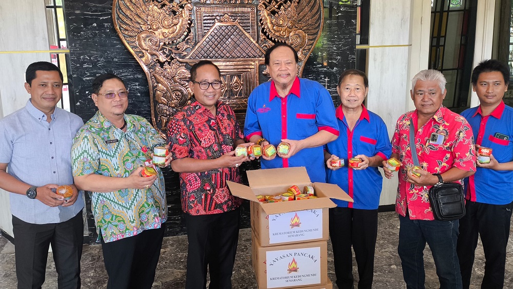 Merayakan Imlek, Pemkot Semarang terima 1 Ton Kue Keranjang dari Yayasan Pancaka untuk Warga Kota Semarang