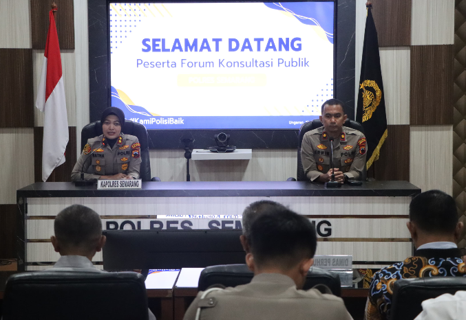 Penuhi Standar Pelayanan Publik, Polres Semarang Gelar Forum Konsultasi Publik