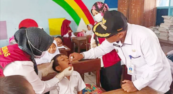 PIN Polio di Kecamatan Belik Kabupaten Pemalang agar Anak Tumbuh Sehat dan Kuat
