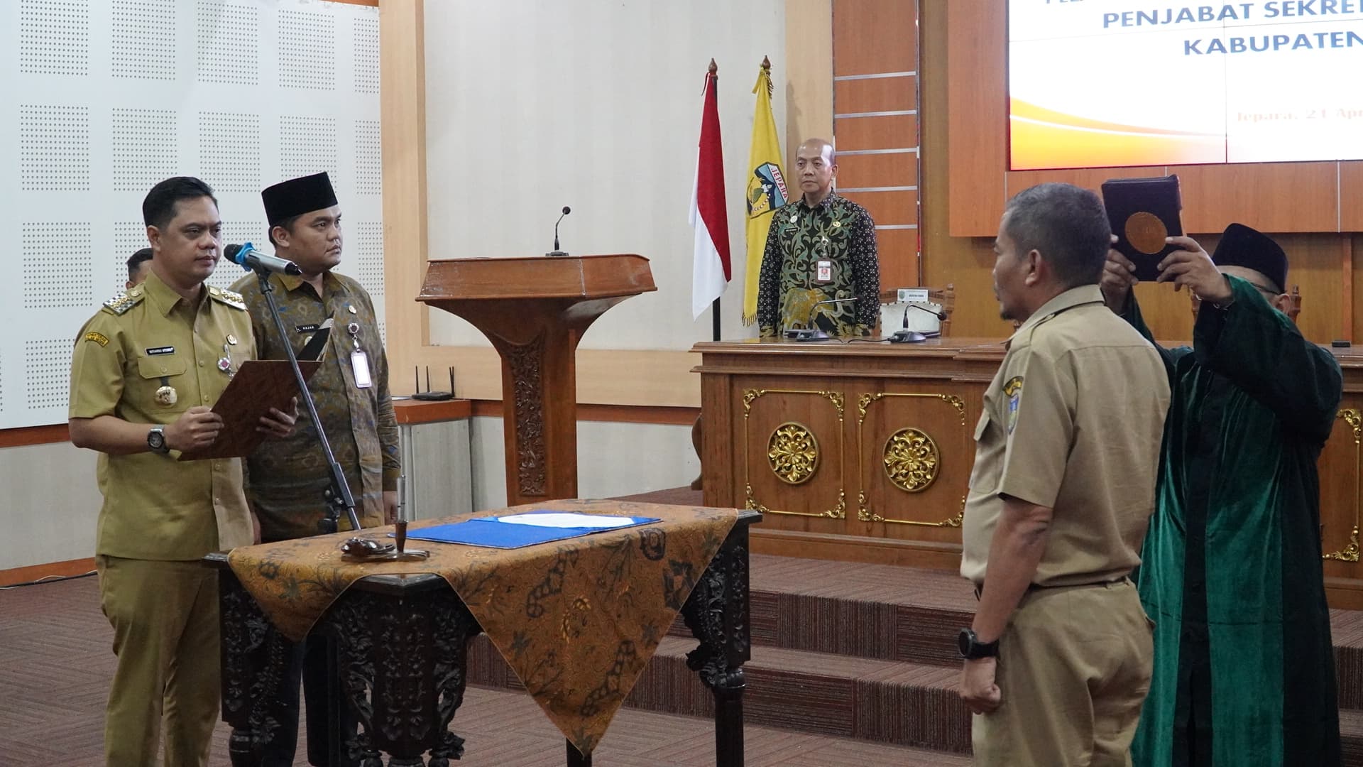 Pengisian Pimpinan OPD Transparan, Bupati Jepara : Tidak Ada Praktik Jual Beli Jabatan