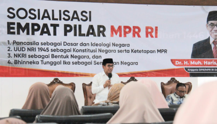 Muh Haris Gelar Sosialisasi Empat Pilar MPR RI di Salatiga, Tekankan Persatuan dan Cinta Tanah Air