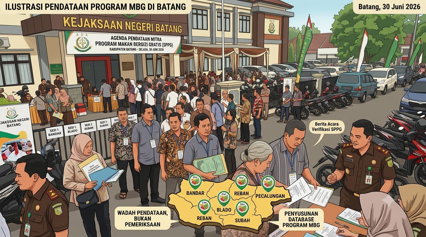 Dipanggil Kejari Batang, Pemilik SPPG se-Kabupaten Bawa Dokumen Ini