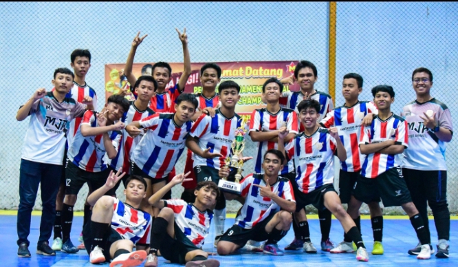 Tim Futsal MAN Kota Tegal Runner Up Premier Champions 2024