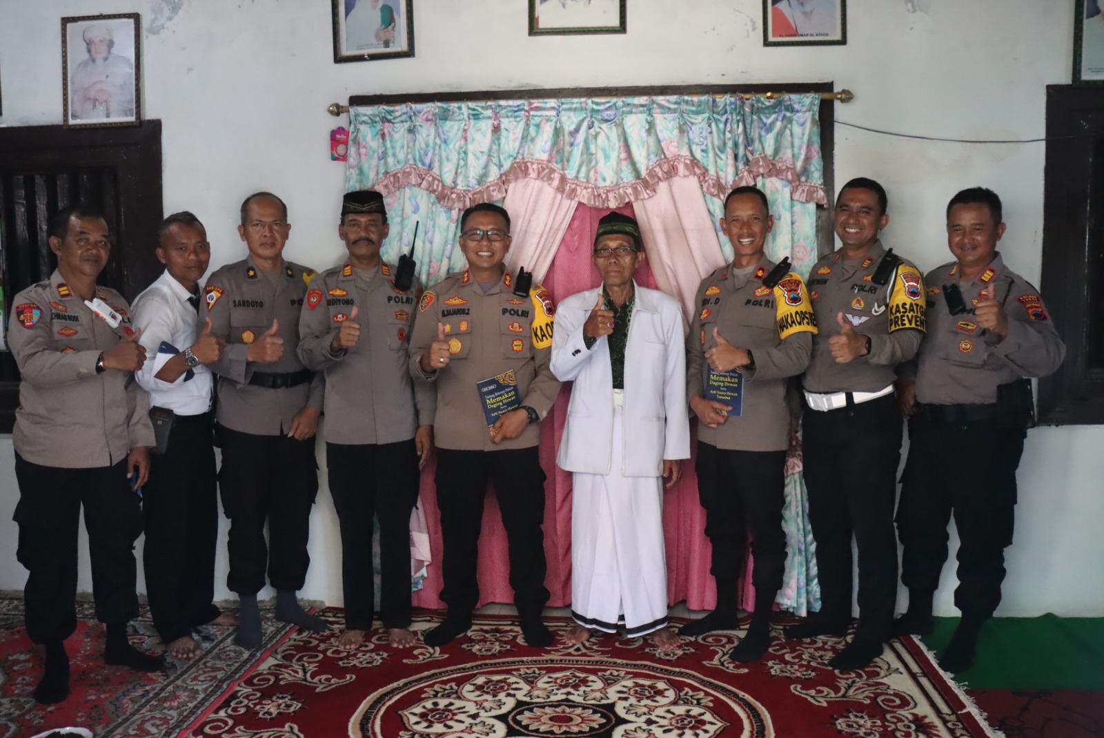 Polres Tegal Serukan Ajakan Tangkal Isu Hoax