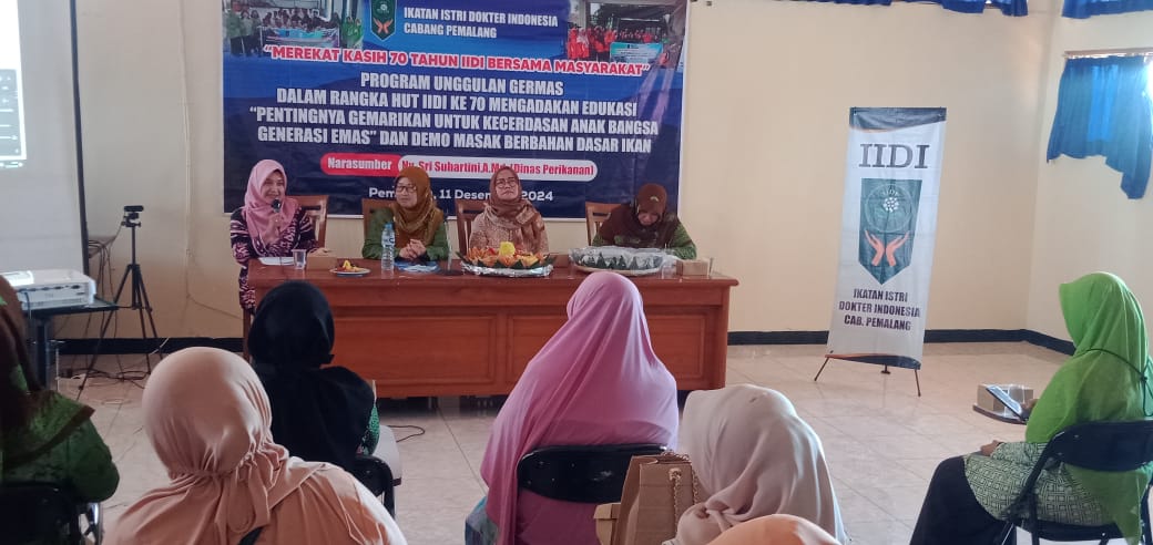 IIDI Cabang Pemalang Gelar Edukasi Pentingnya Gemar Ikan