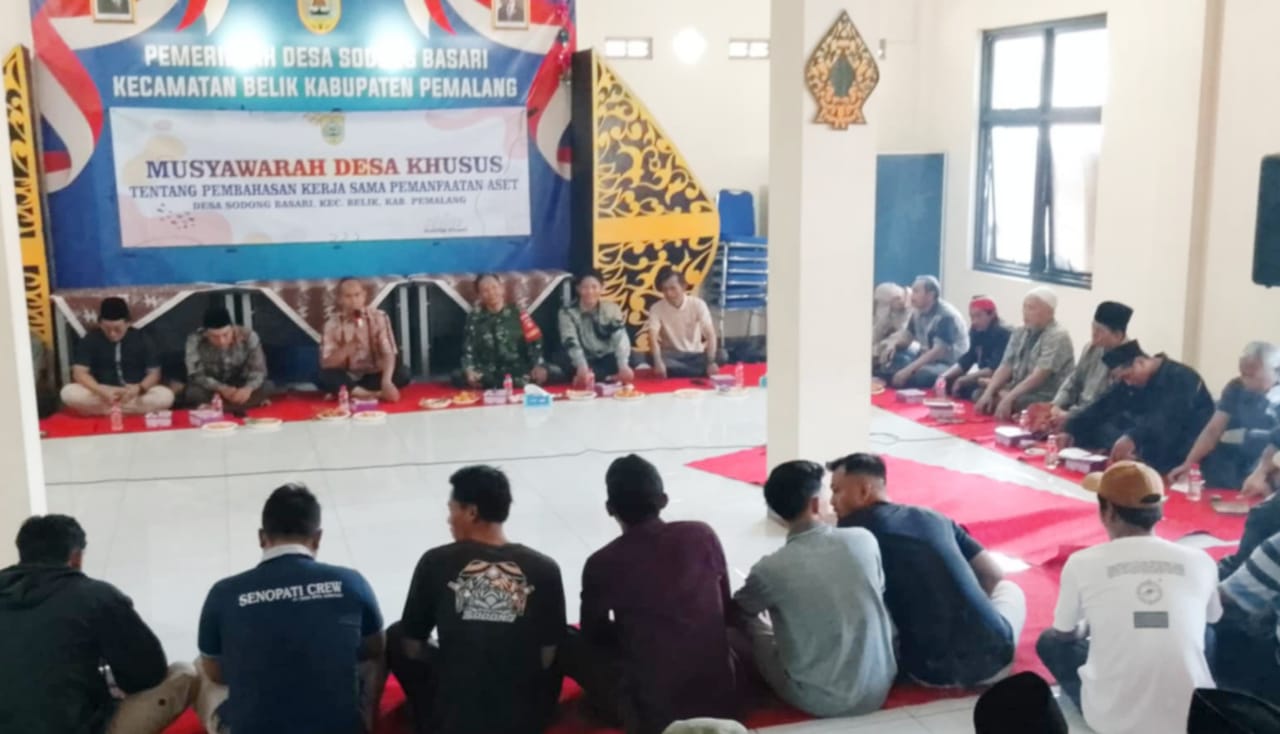 Kerja Sama Pemanfaatan Aset Desa Sodongbasari Pemalang Tuai Pro dan Kontra