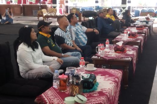 Dandim Pemalang Bersama Forkopimda Nonton Bareng  