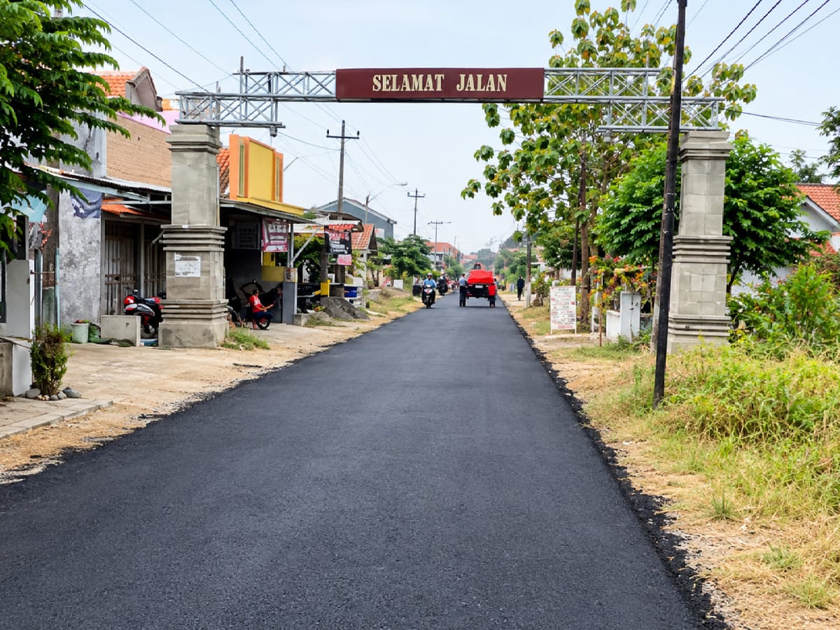 Jalan 840 Meter Tuntas, Akses Ekonomi Warga Dukuhjati Kidul Kini Mulus