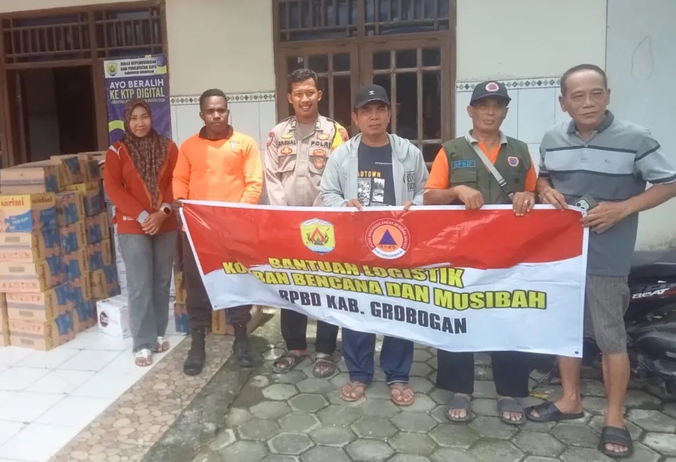 Update Banjir Grobogan, Korban Tembus 10.608 KK dari 50 Desa di 12 Kecamatan