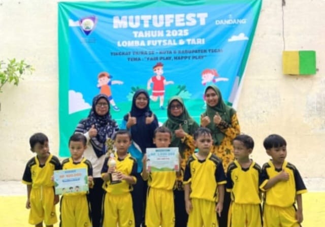 Keren, TK ABA 4 Kota Tegal Sabet 2 Piala dalam MUTU Fest 2025