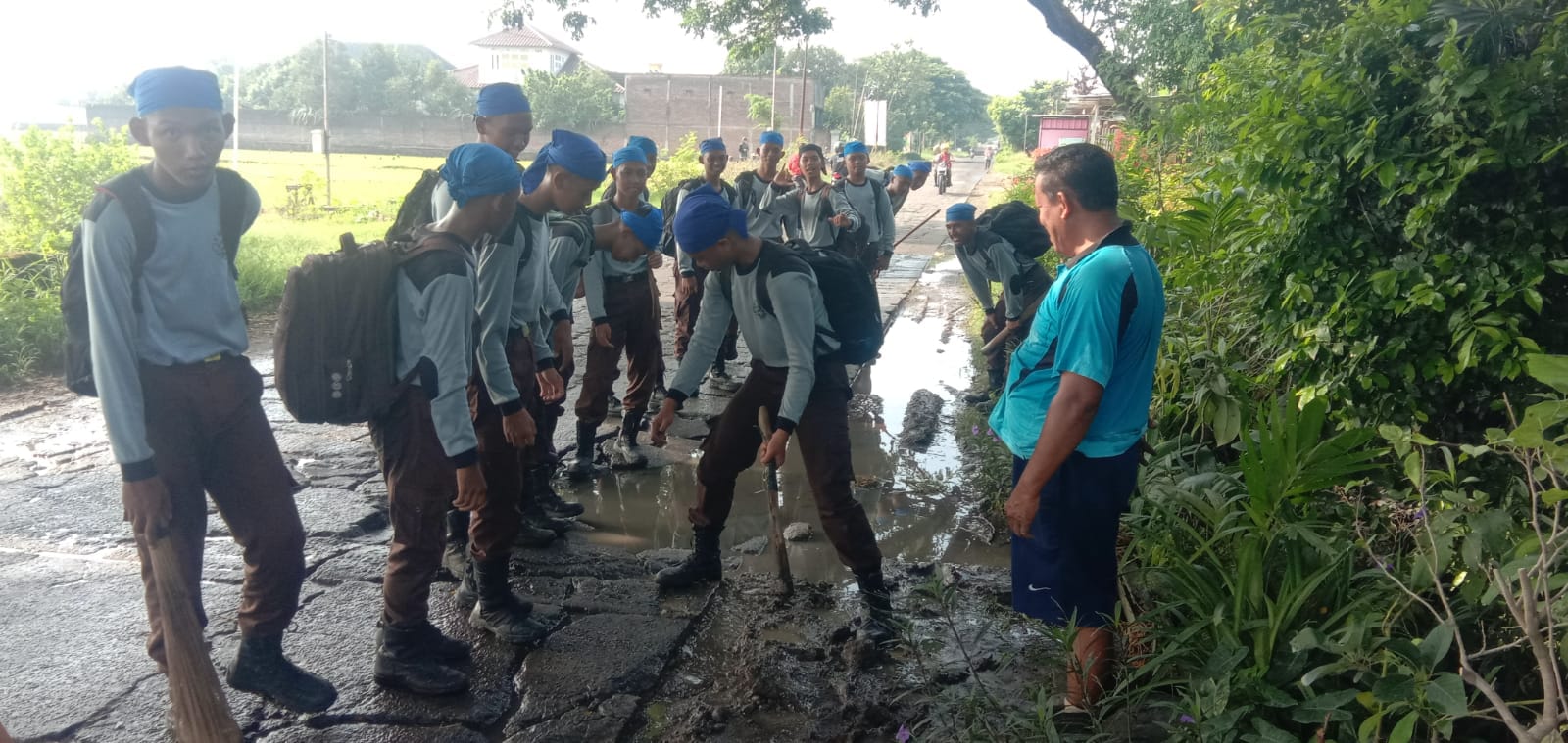 SMKN 1 Plupuh Gembleng Mental Siswa dengan Ninja Skanip