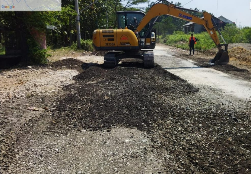 Perbaikan Jalan Margasari-Jedug Kabupaten Tegal Dianggarkan Rp1,6 Miliar