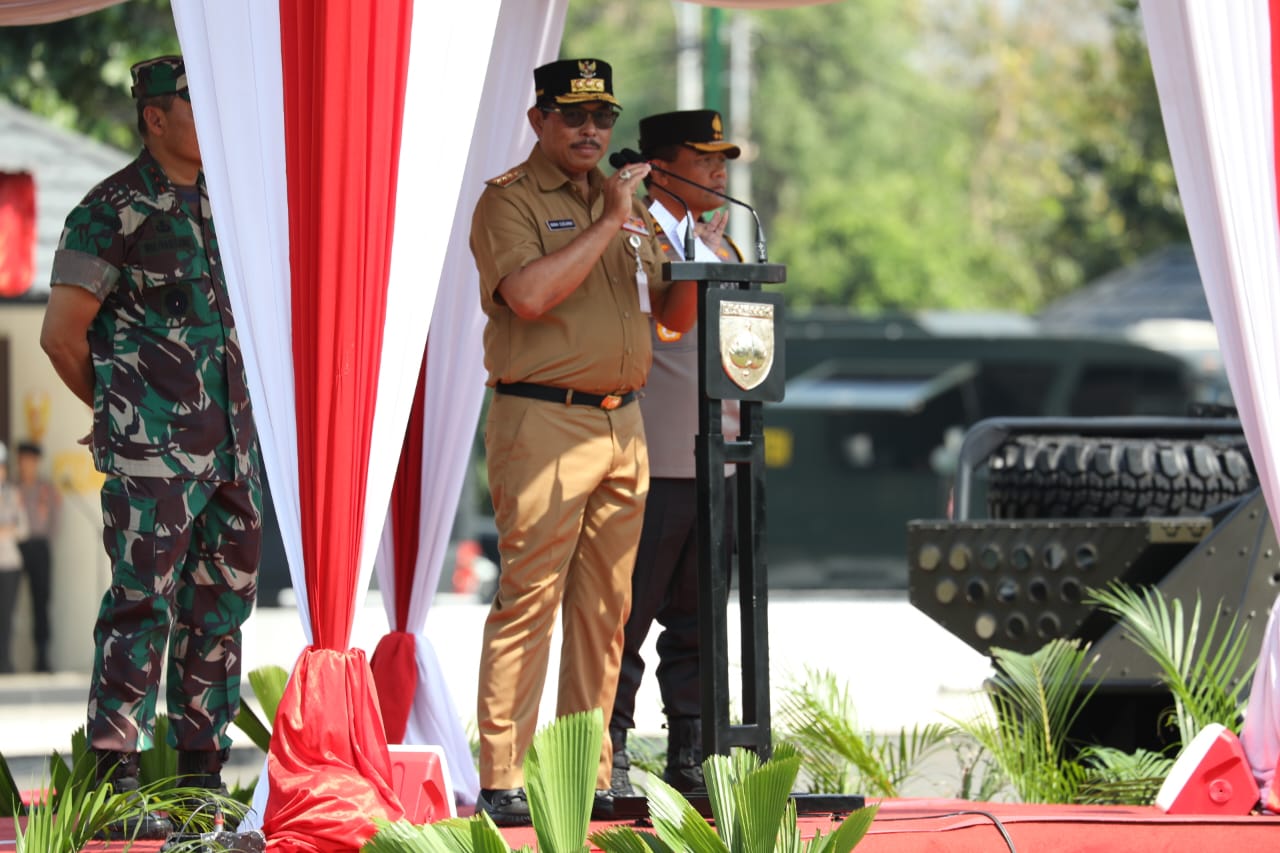 Apel Pengamanan Pemilu, Pj Gubernur Jateng Tekankan Kolaborasi 