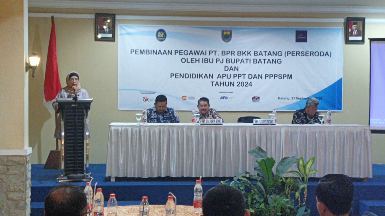 Persiapan Merger jadi Bank Syariah, BKK Batang Lakukan Pembinaan Pegawai