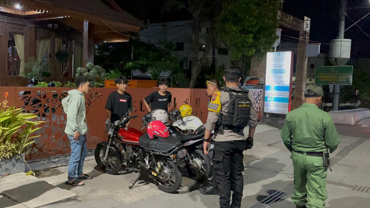 Polresta Solo Gelar Razia Knalpot Brong, Enam Motor Diamankan