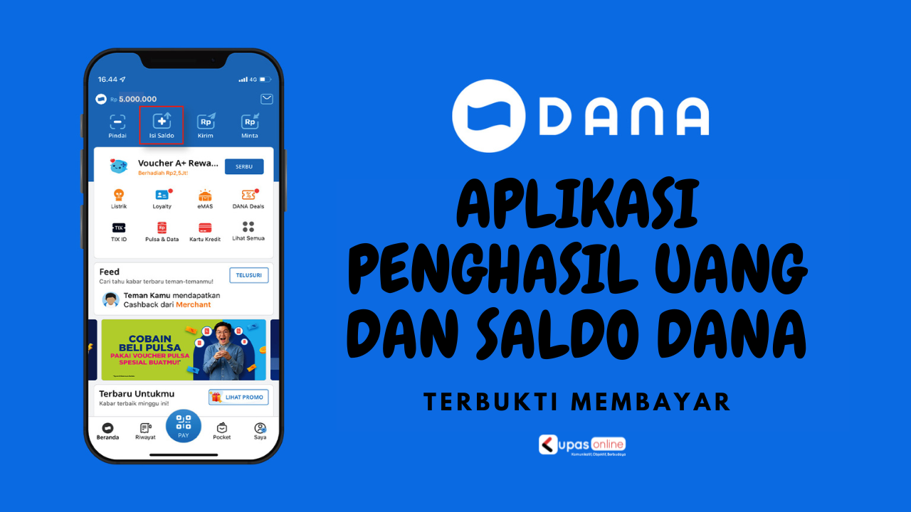 Dapat Rp 50 Ribu Dalam 5 Menit, Ini Link APK Penghasil Saldo DANA Tercepat!