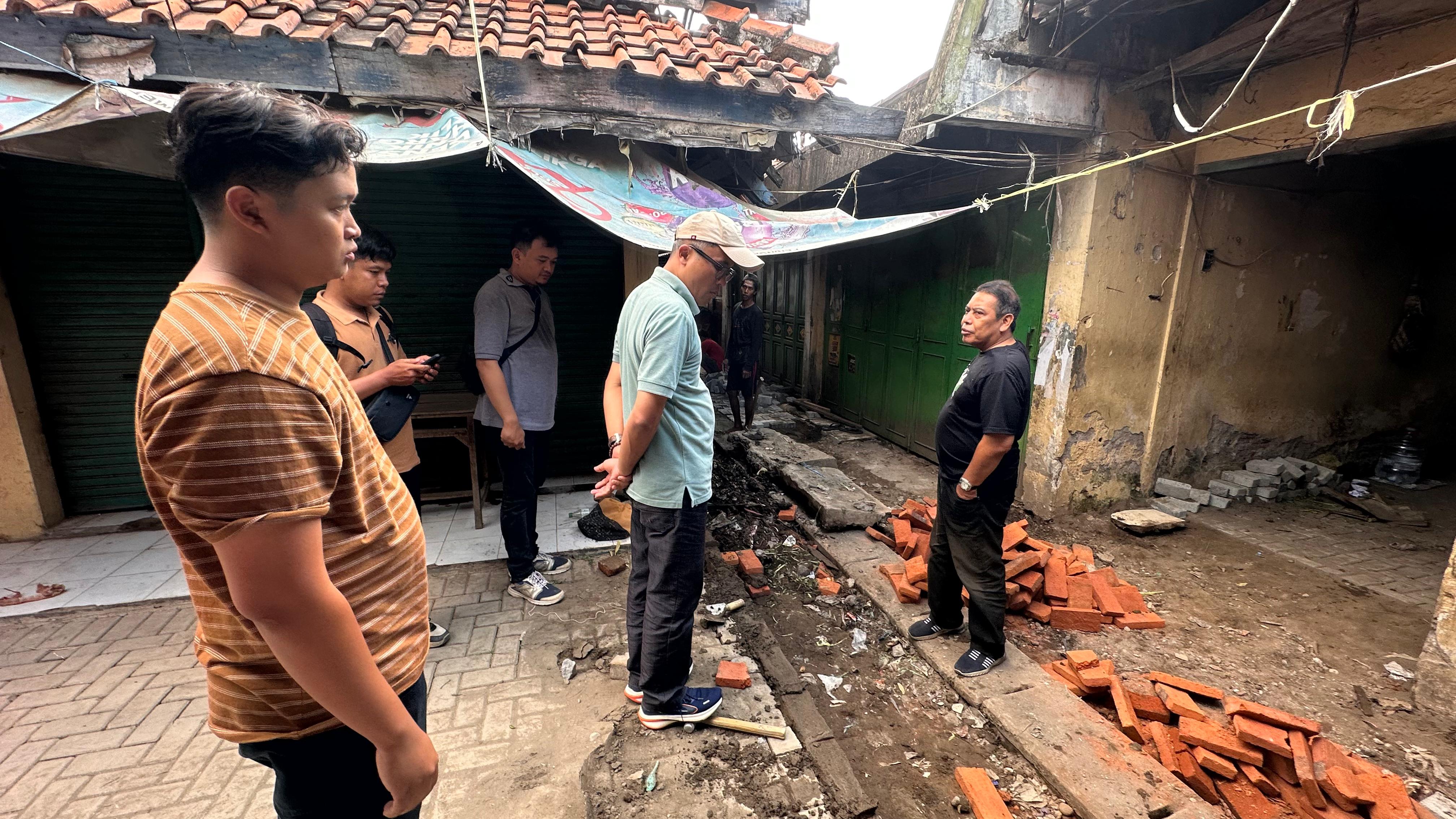  ‎Rehab Pasar Adiwerna Kabupaten Tegal Capai 70 %