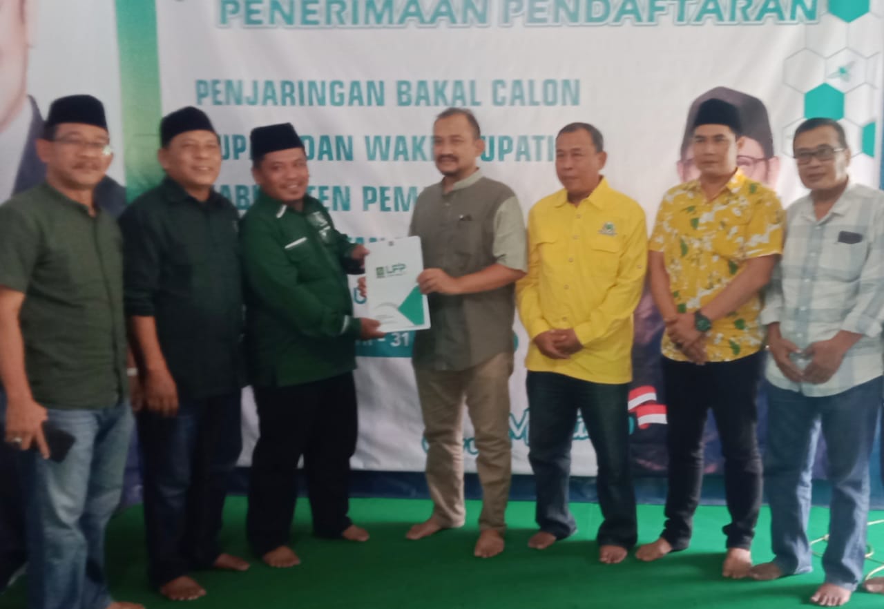 DPC PKB Kabupaten Pemalang Resmi Tarima Pendaftaran Anom Widiyantoro sebagai Bakal Calon Bupati 