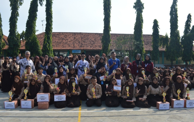 SMP Negeri 1 Talang Kabupaten Tegal Gelar Festival  Literasi dan Numerasi