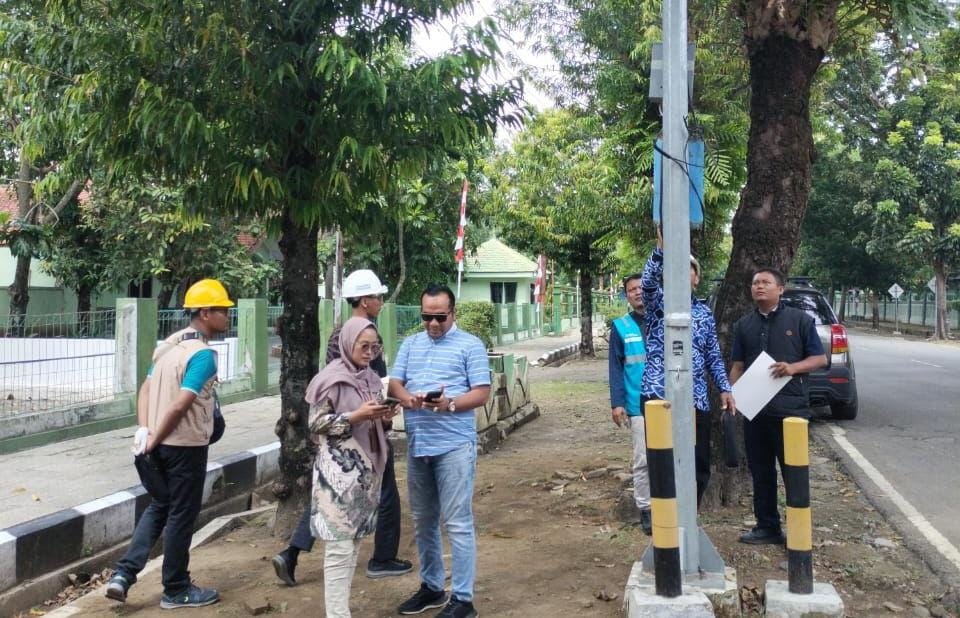 Akhir Desember Ditargetkan  Pendataan Lampu LPJU  Selesai