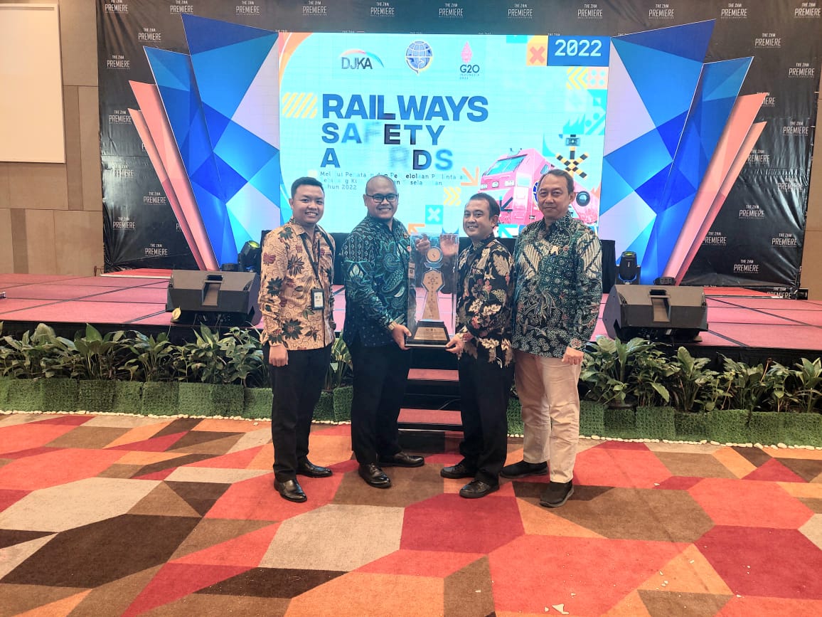 Jateng Sabet Juara Pertama Railway Safety Awards 2022