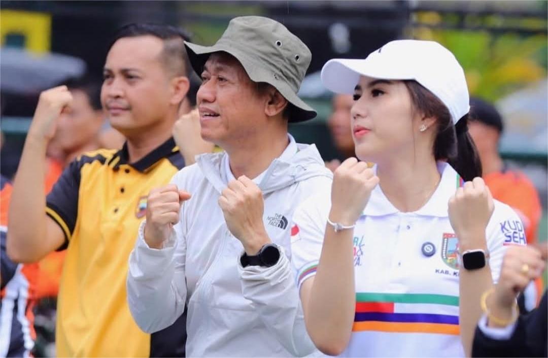 Gulirkan Olahraga Bersama, Ide Brilian Dandim Kudus Rekatkan Forkompinda