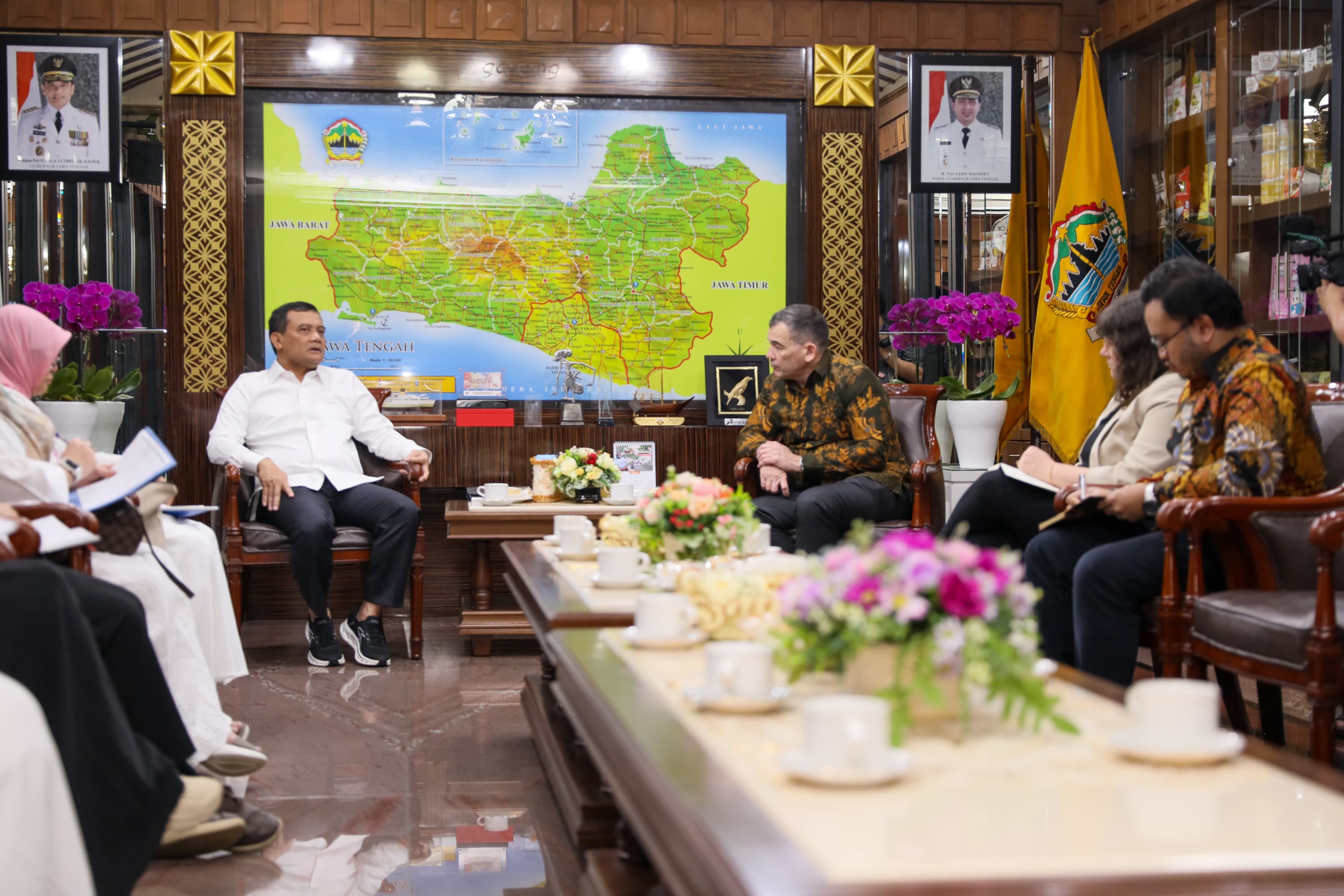 Gubernur Jateng Temui Konsulat Jenderal Australia, Bahas Rencana Kerja Sama Berbagai Bidang