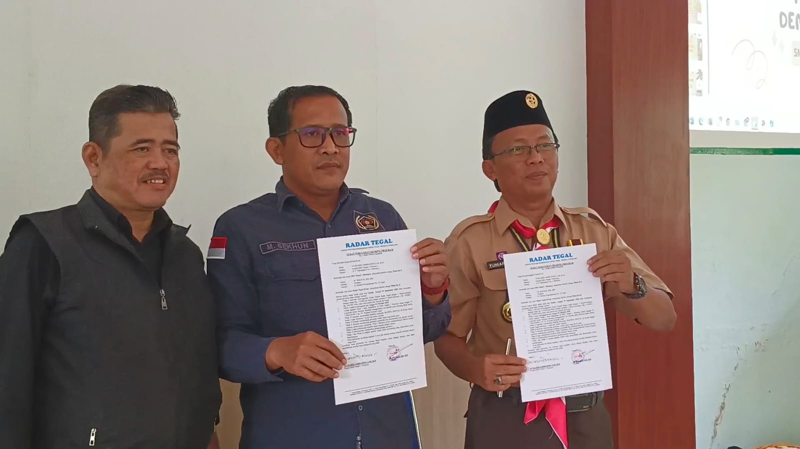 SMAN 1 Bumiayu Launching Mading Digital, Bentuk Tim Liputan Sekolah ‎