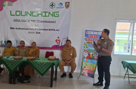 Ditemukan Kasus TBC, Karanggeneng Boyolali Dipilih sebagai Desa Siaga TBC 