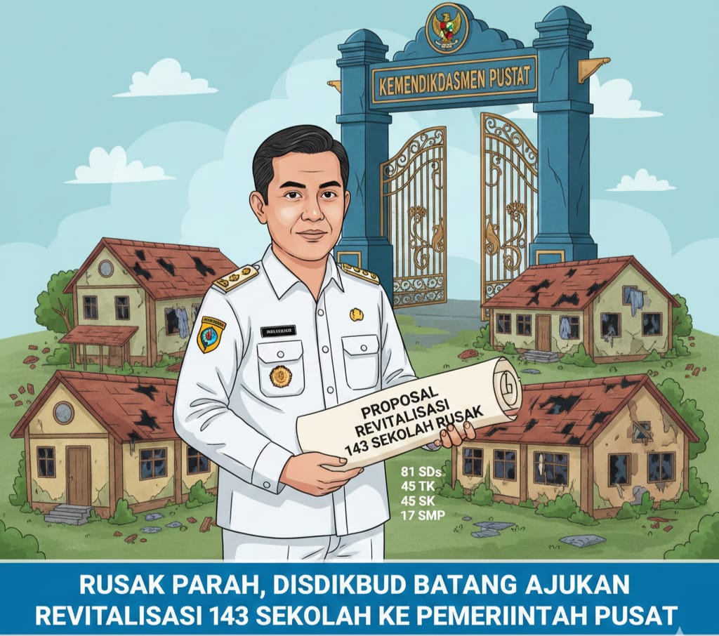 Rusak Parah, Disdikbud Batang Ajukan Revitalisasi 143 Sekolah ke Pemerintah Pusat