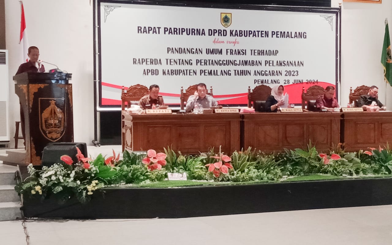 Fraksi PKS DPRD Kabupaten Pemalang Soroti Pertanggungjawaban APBD 2023, Ada Apa?