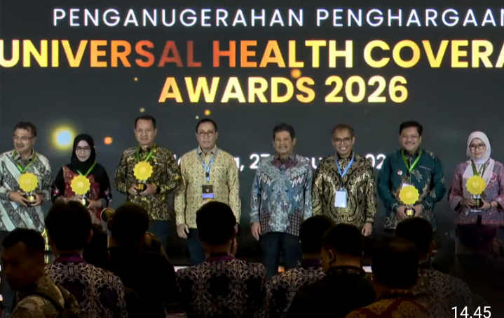 Ke-dua Kalinya, Salatiga Raih UHC Award Bukti Komitmen Jaminan Kesehatan Warga