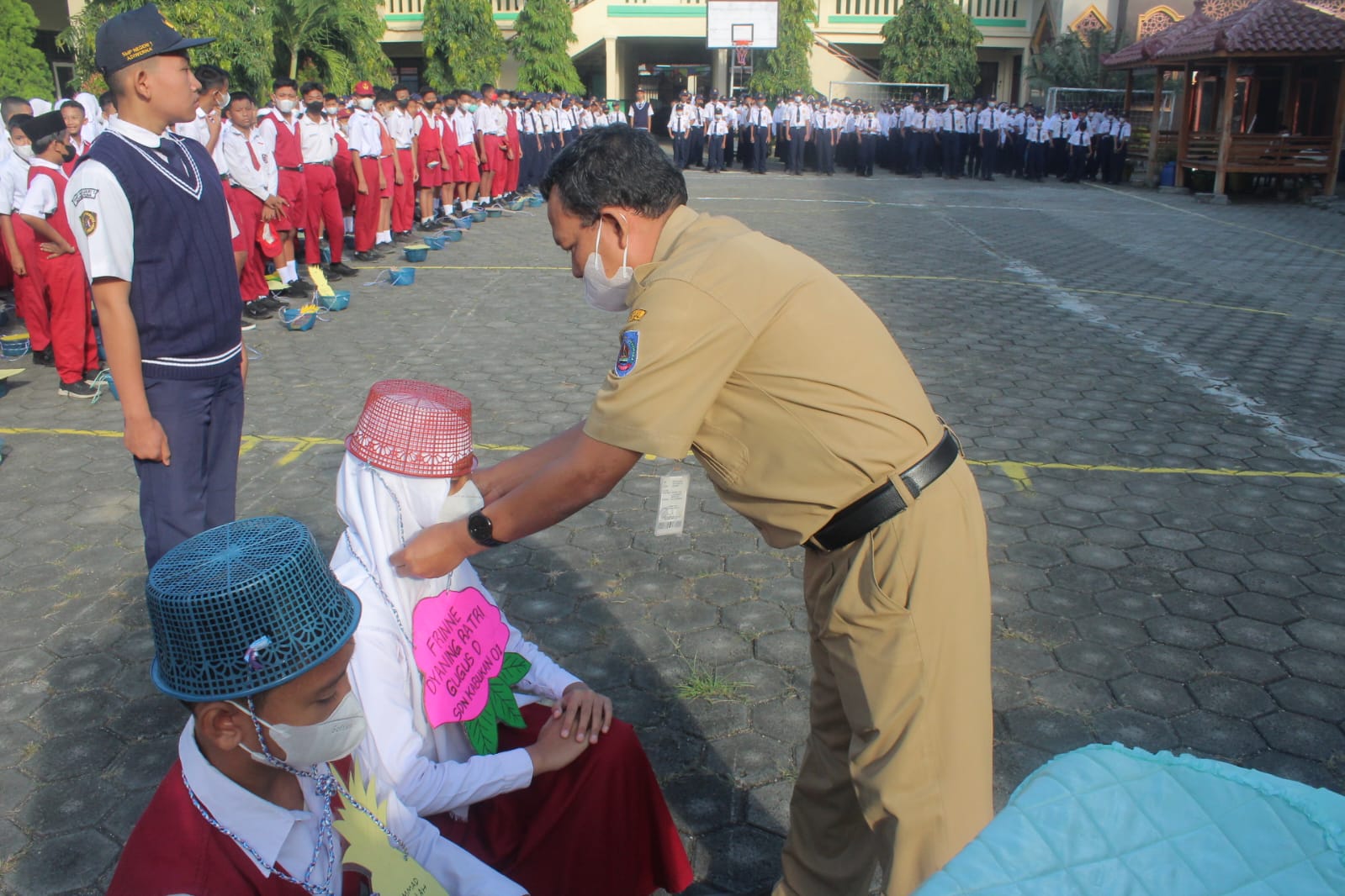 Tumbuhkan Semangat Belajar, SMP Negeri 1 Adiwerna Kabupaten Tegal Gelar MPLS