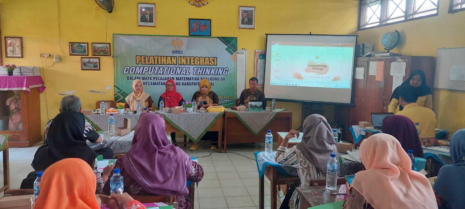 Puluhan Guru SD Kabupaten Tegal Dilatih Berpikir Komputasional