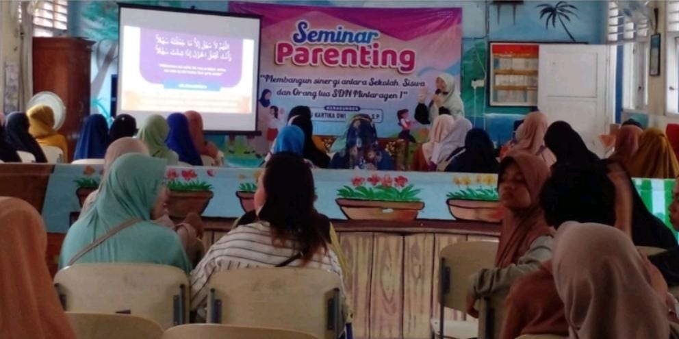 SD Negeri Mintaragen 1 Kota Tegal Adakan Seminar Parenting