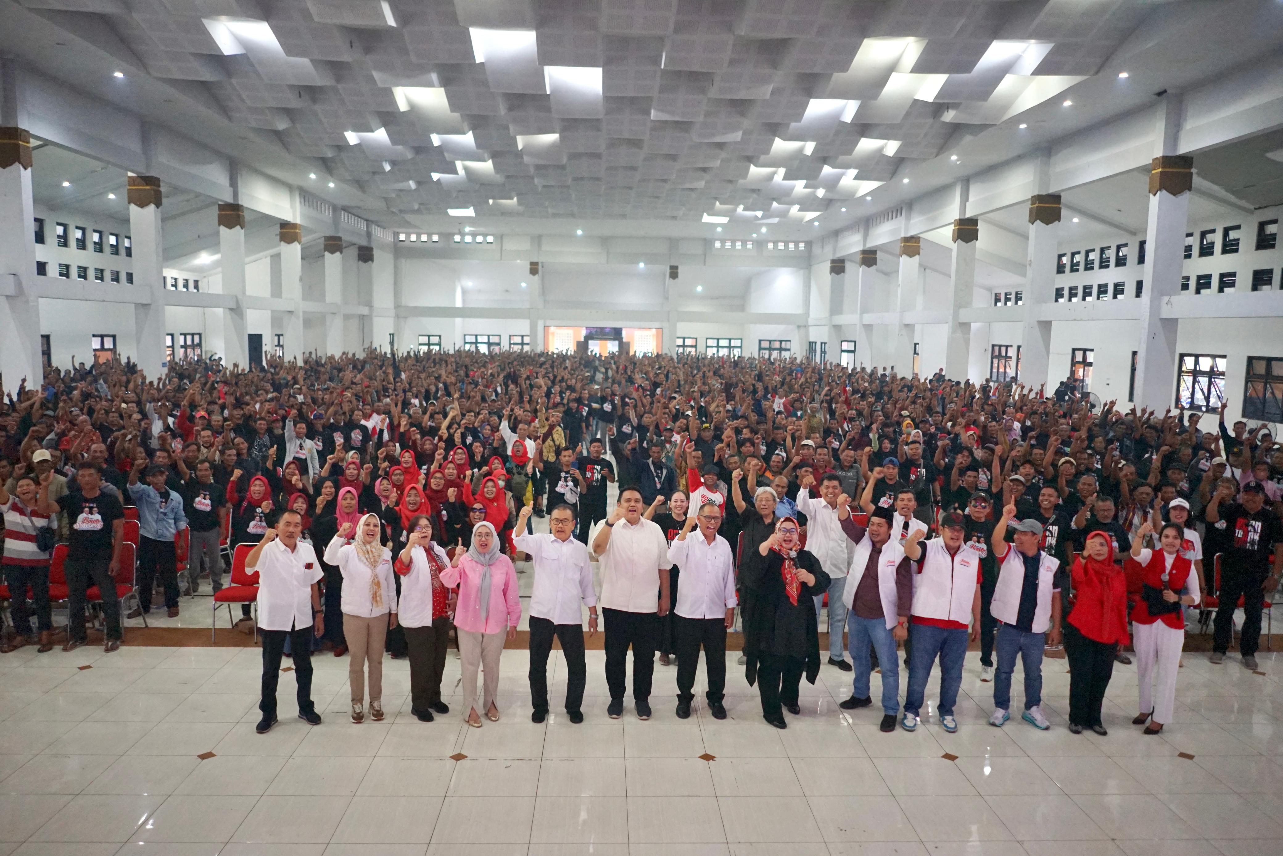 Kampanye Akbar Bowo- Suwardi, 30 Ribu Pendukung Bakal Penuhi Lapangan Nglorog 