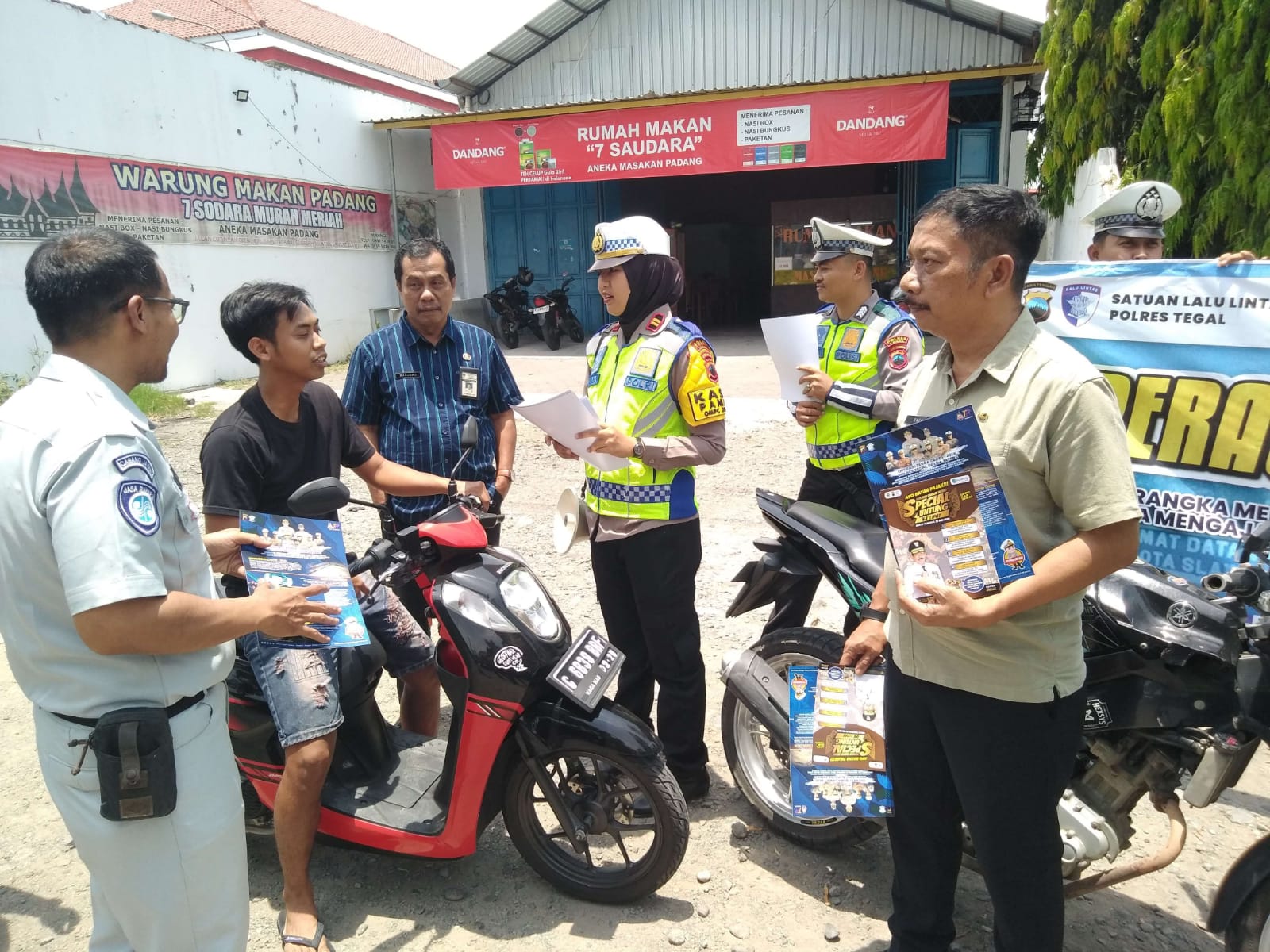 Gencarkan Sosialisasi Tertib Lalin dan Bayar Pajak 