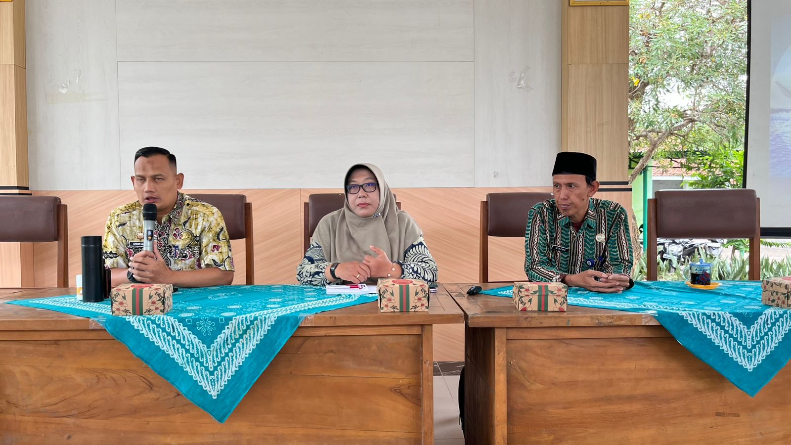 Dinsos Kabupaten Tegal Pantau Verval Calon  Penerima BLT Kesra