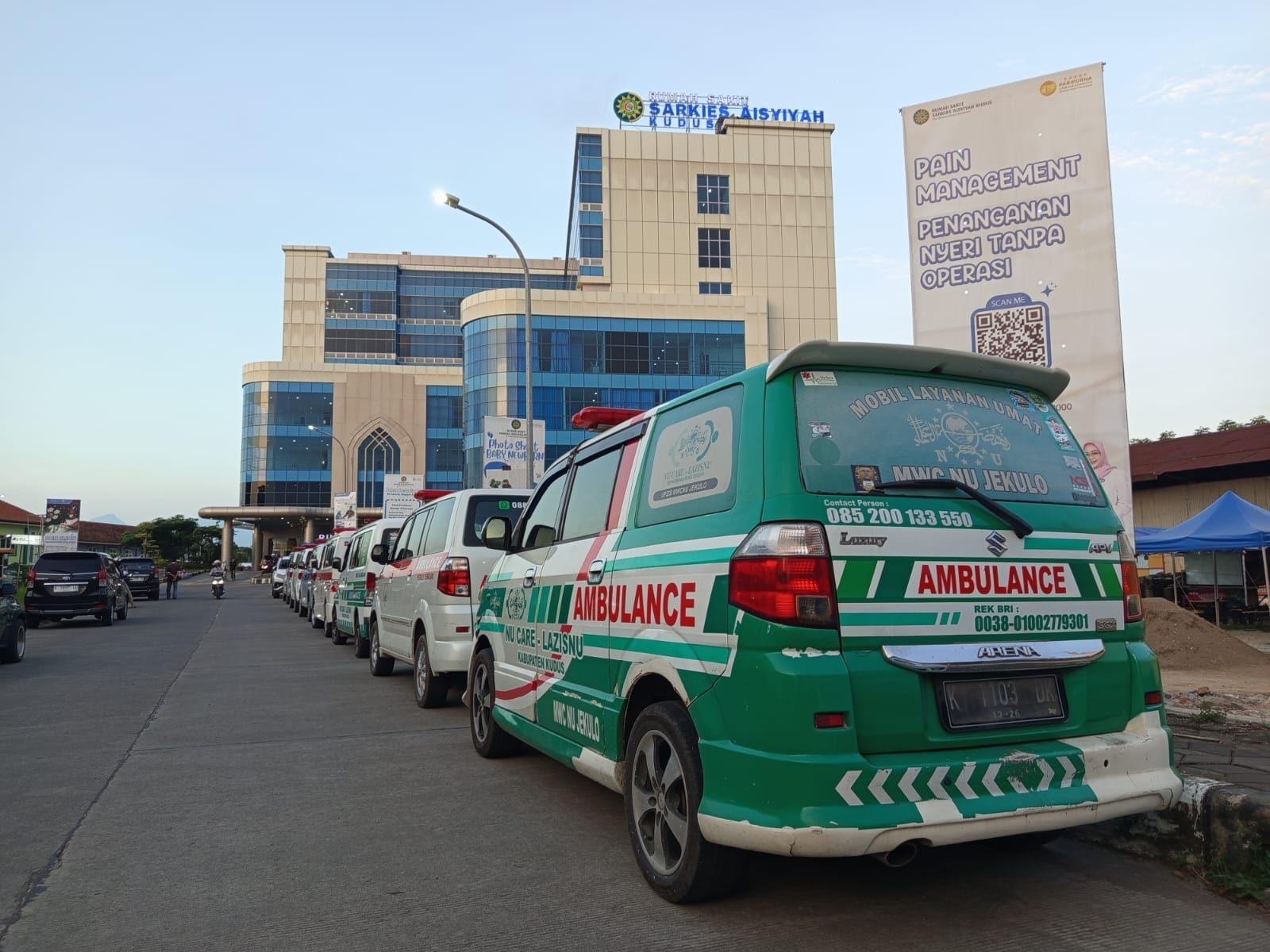 RS Sarkies Aisyiyah Kudus Diserbu Ratusan Ambulans dan Wartawan, Ternyata Ini Pemicunya