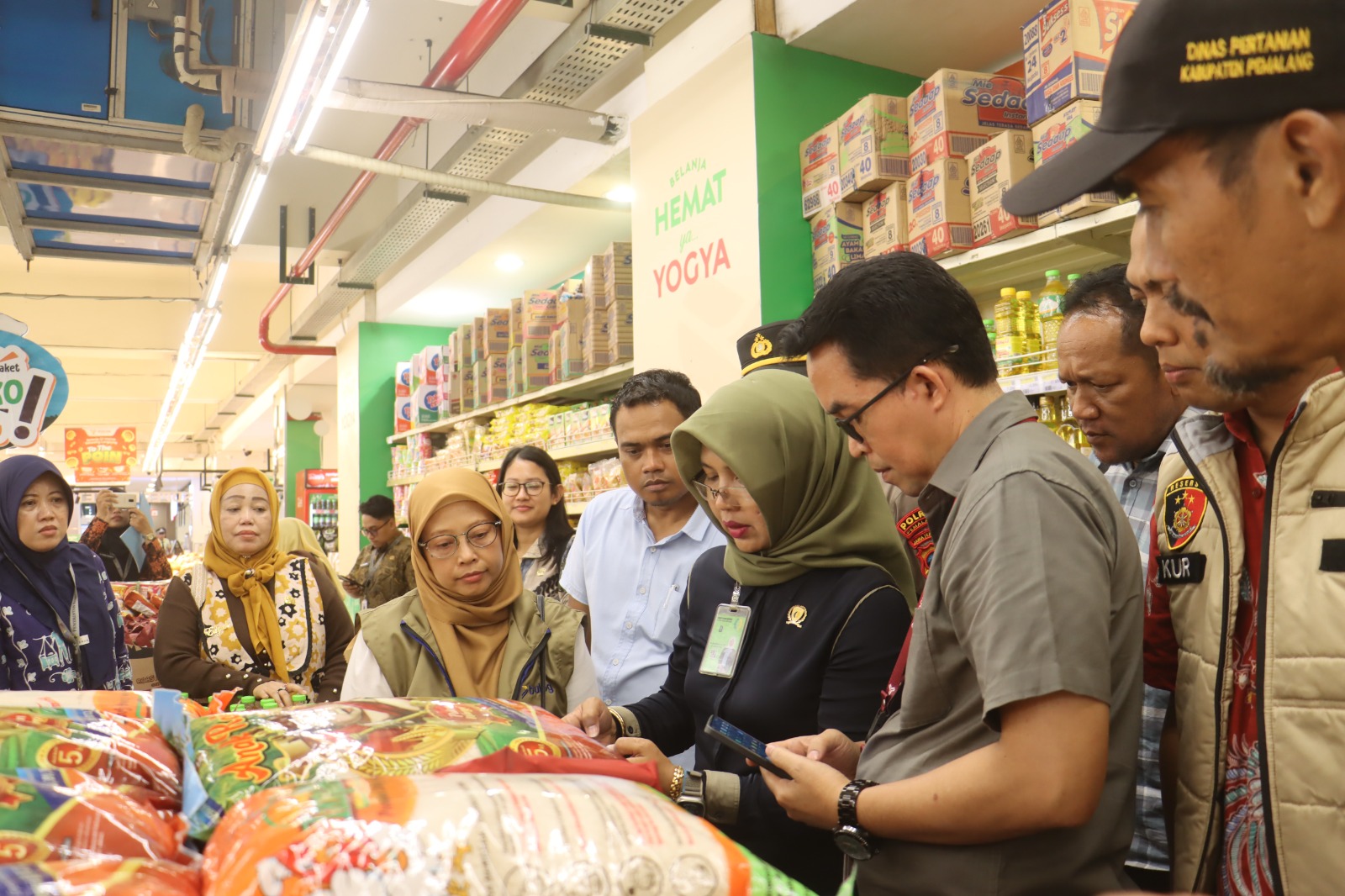 Satgas Pengendalian Harga Beras Gelar Sidak di Kabupaten Pemalang 