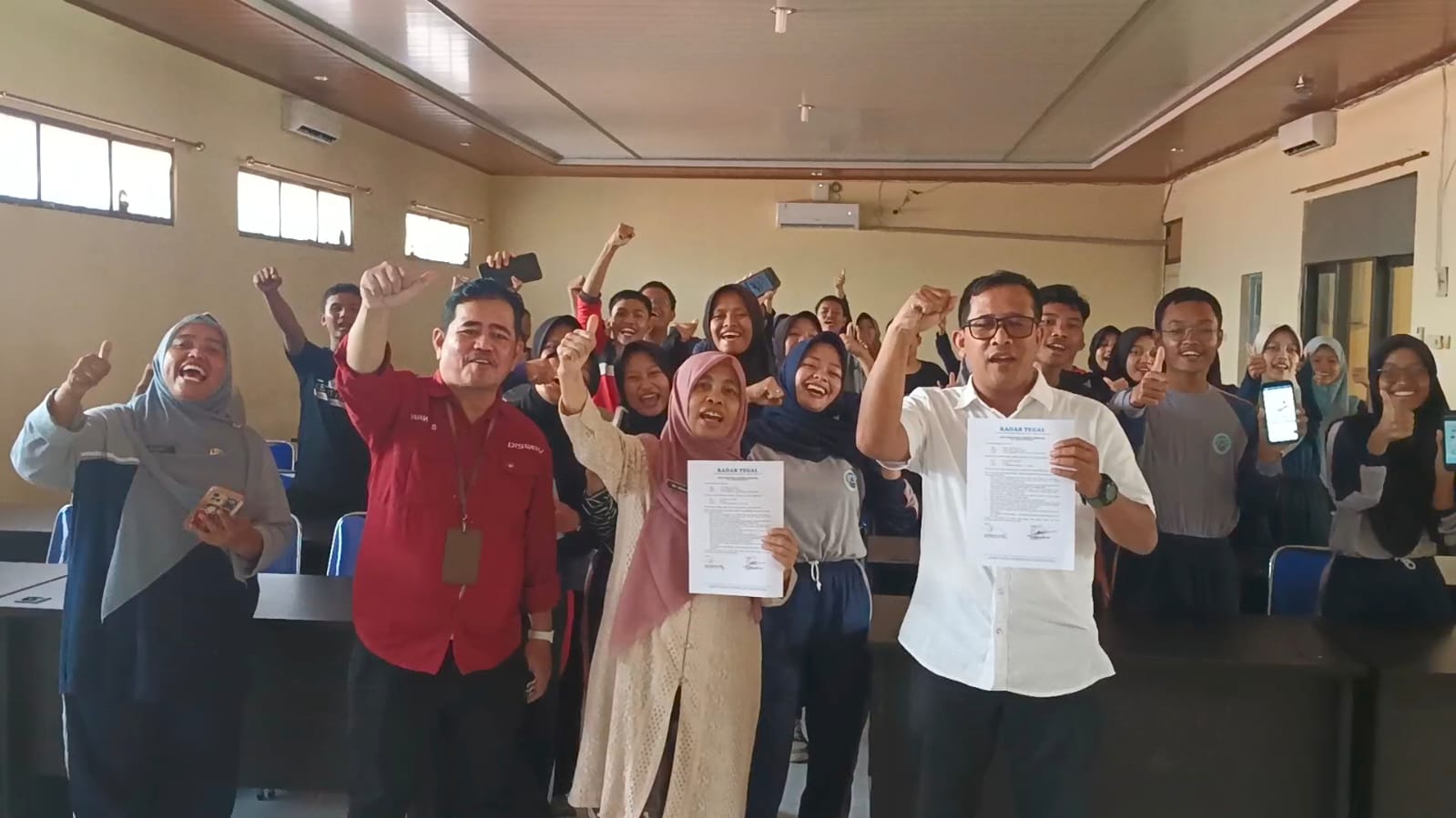 SMK Negeri 1 Brebes Luncurkan Mading Digital, Bentuk Tim Liputan Sekolah